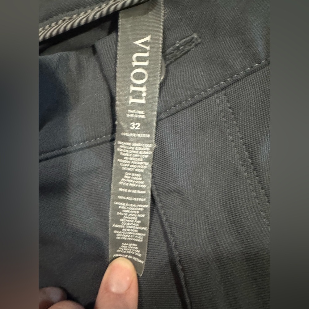 Vuori The Rise The Shine Men's Gray Casual Pants size 32 - Picture 6 of 15